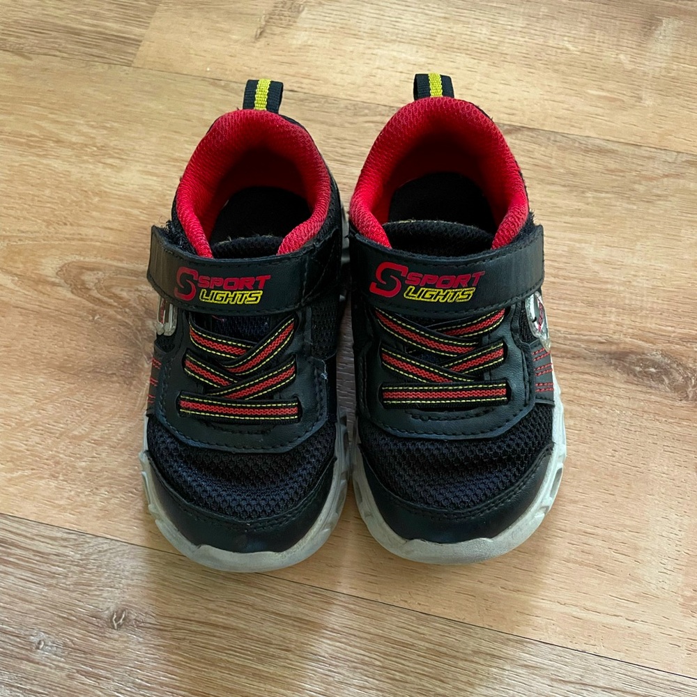 Skechers toddler sport lights sneakers